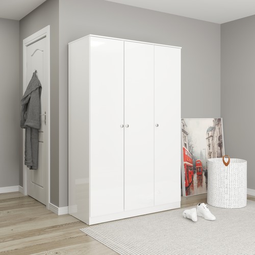 Denver door wardrobe white - 3,