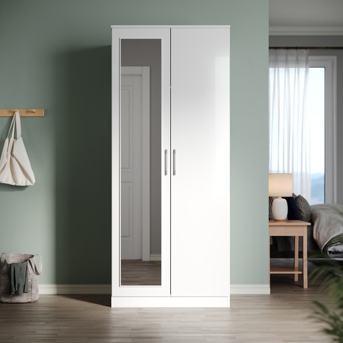 Doors mirror wardrobe high - 2,