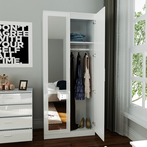 High gloss doors mirror - gloss,