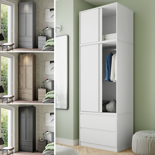 240cm sliding doors wardrobe - sliding,