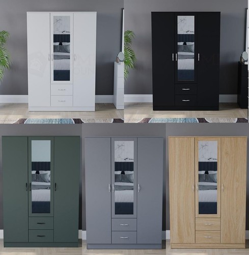 Modern wide wardrobe door - wardrobe, 3